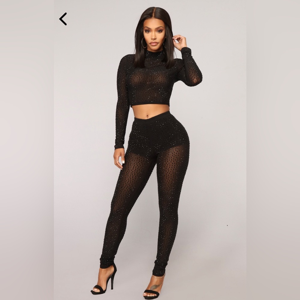 Rhinestone Set - Black